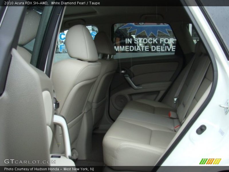White Diamond Pearl / Taupe 2010 Acura RDX SH-AWD