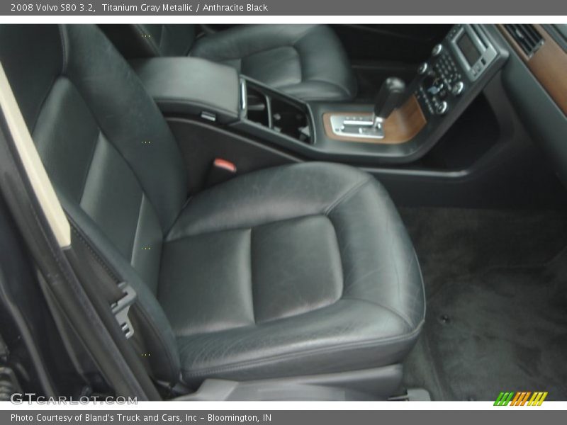 Titanium Gray Metallic / Anthracite Black 2008 Volvo S80 3.2