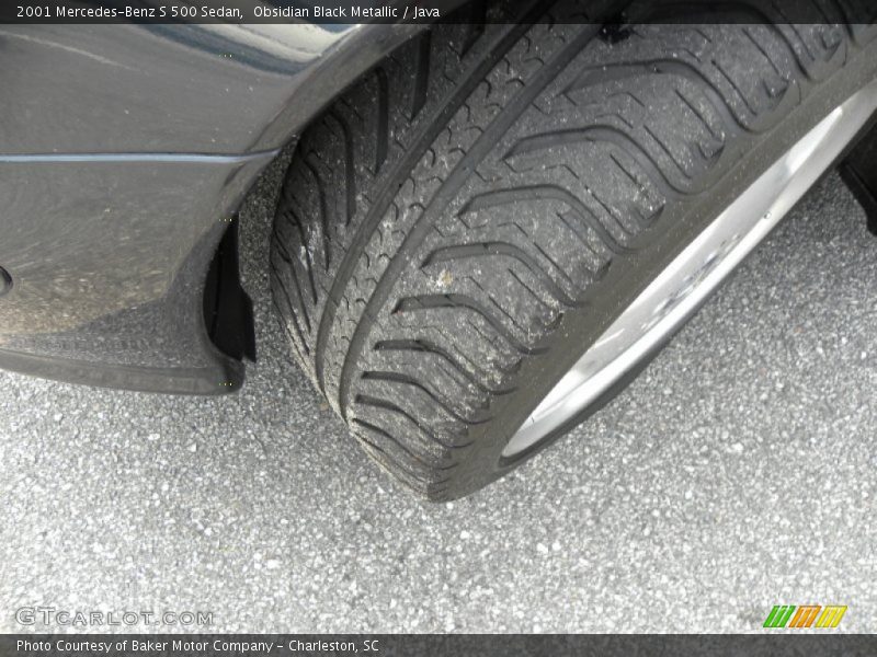 Obsidian Black Metallic / Java 2001 Mercedes-Benz S 500 Sedan