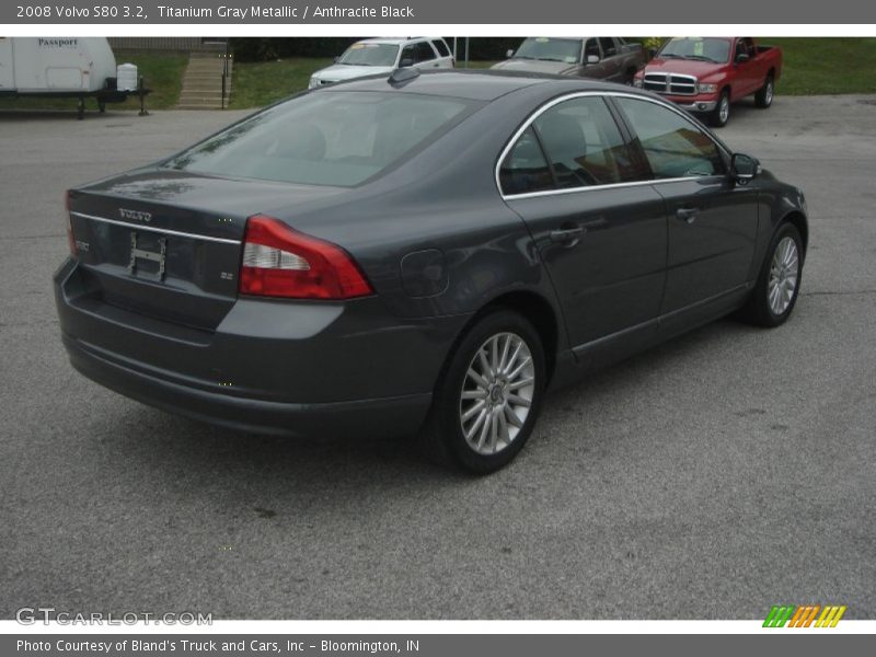 Titanium Gray Metallic / Anthracite Black 2008 Volvo S80 3.2