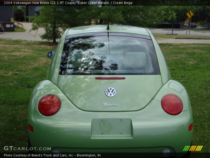 Cyber Green Metallic / Cream Beige 2004 Volkswagen New Beetle GLS 1.8T Coupe