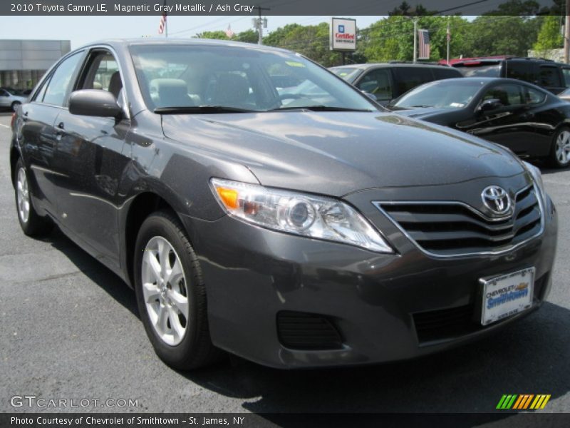 Magnetic Gray Metallic / Ash Gray 2010 Toyota Camry LE