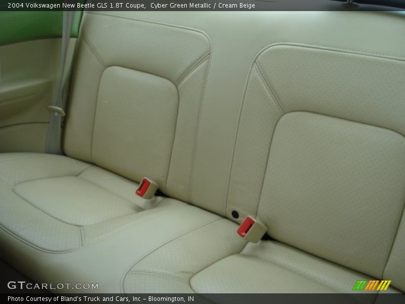 Cyber Green Metallic / Cream Beige 2004 Volkswagen New Beetle GLS 1.8T Coupe