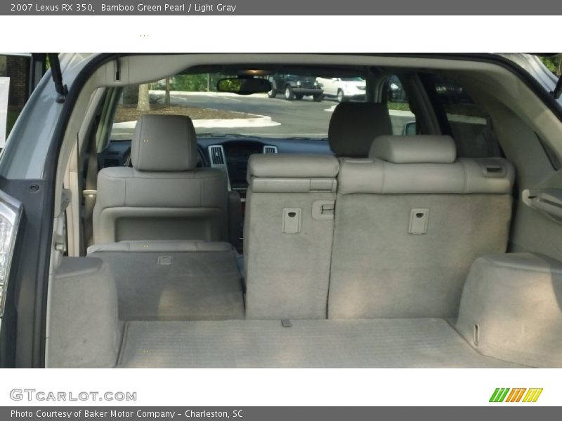 Bamboo Green Pearl / Light Gray 2007 Lexus RX 350