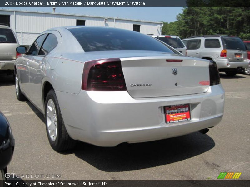 Bright Silver Metallic / Dark Slate Gray/Light Graystone 2007 Dodge Charger