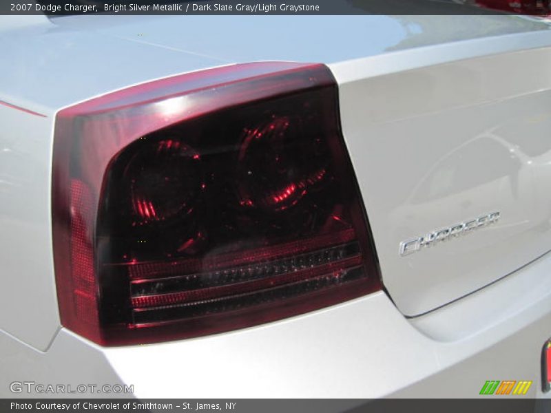 Bright Silver Metallic / Dark Slate Gray/Light Graystone 2007 Dodge Charger