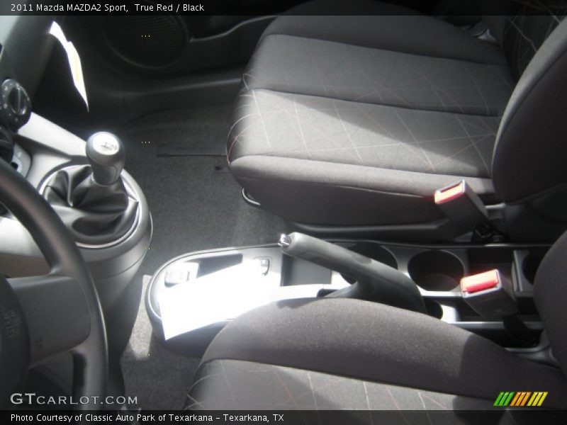 True Red / Black 2011 Mazda MAZDA2 Sport