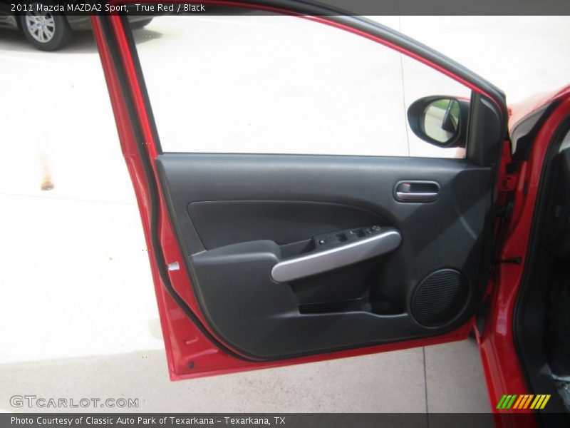 True Red / Black 2011 Mazda MAZDA2 Sport