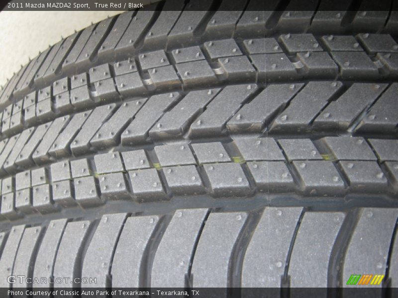 True Red / Black 2011 Mazda MAZDA2 Sport