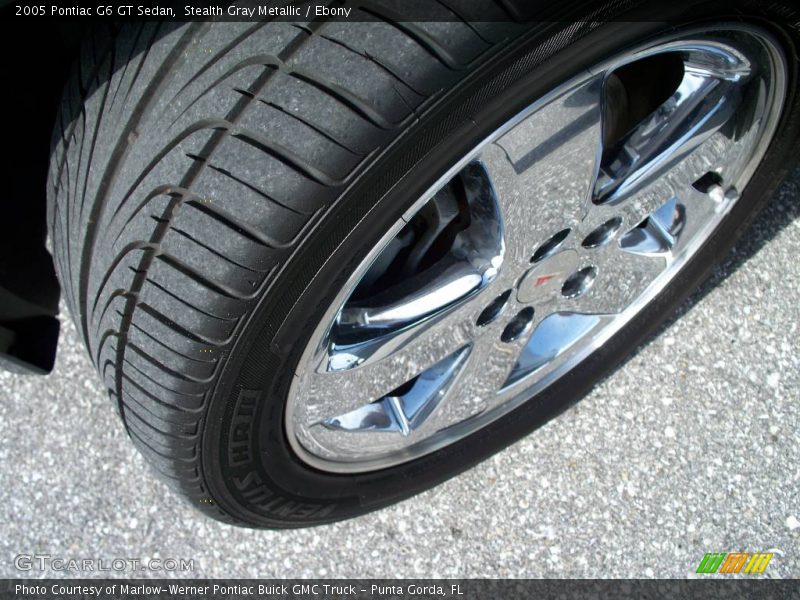 Stealth Gray Metallic / Ebony 2005 Pontiac G6 GT Sedan