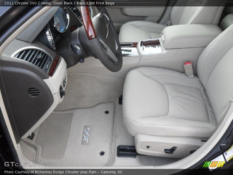 Gloss Black / Black/Light Frost Beige 2011 Chrysler 300 C Hemi