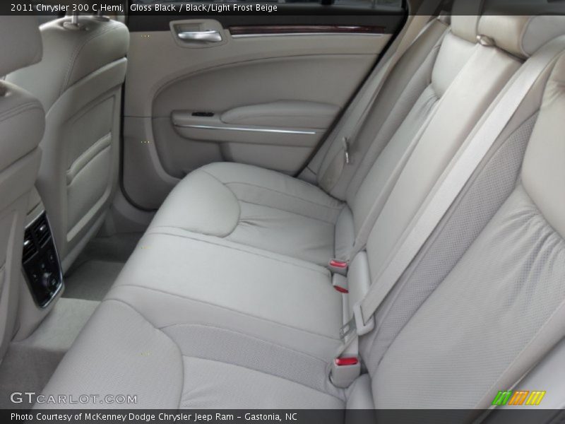 Gloss Black / Black/Light Frost Beige 2011 Chrysler 300 C Hemi