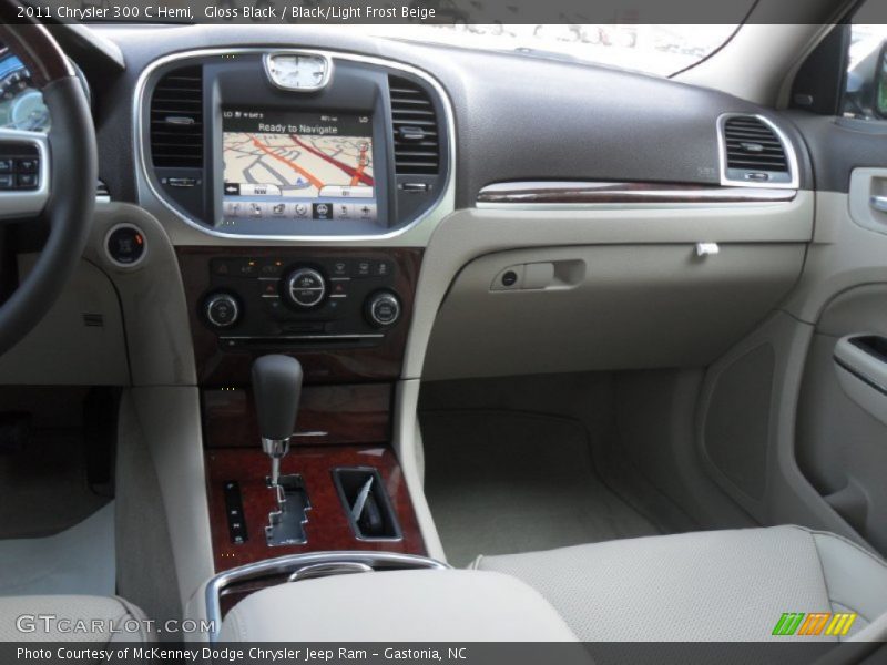 Gloss Black / Black/Light Frost Beige 2011 Chrysler 300 C Hemi