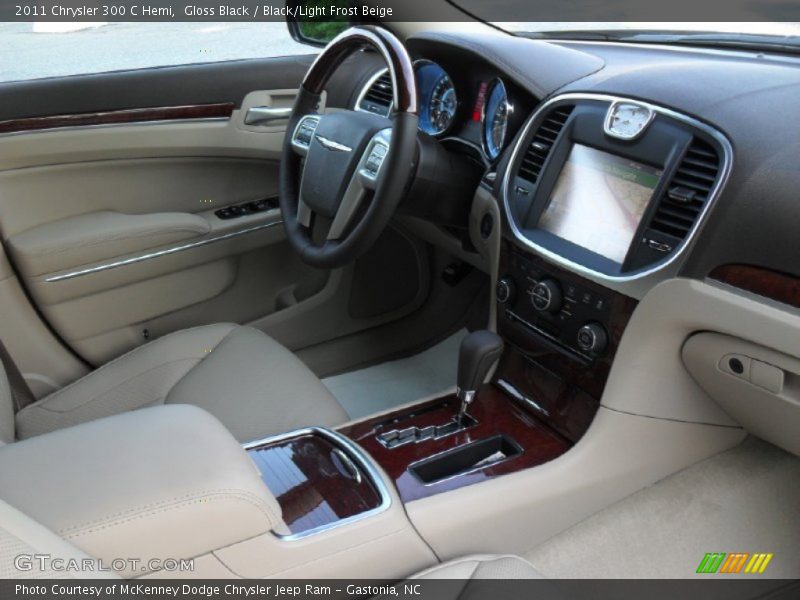  2011 300 C Hemi Black/Light Frost Beige Interior
