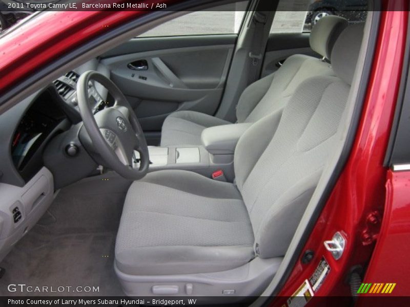 Barcelona Red Metallic / Ash 2011 Toyota Camry LE
