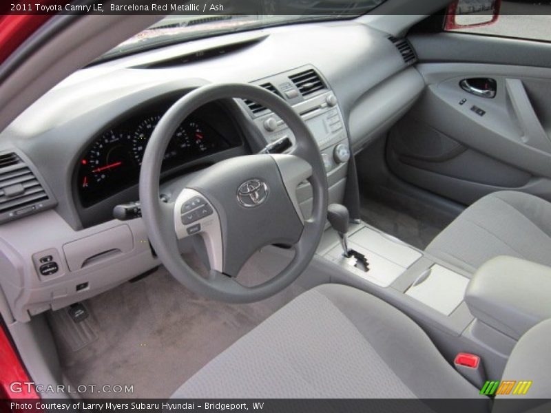 Barcelona Red Metallic / Ash 2011 Toyota Camry LE