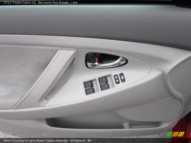 Barcelona Red Metallic / Ash 2011 Toyota Camry LE