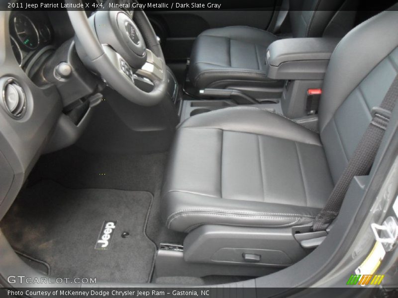 Mineral Gray Metallic / Dark Slate Gray 2011 Jeep Patriot Latitude X 4x4