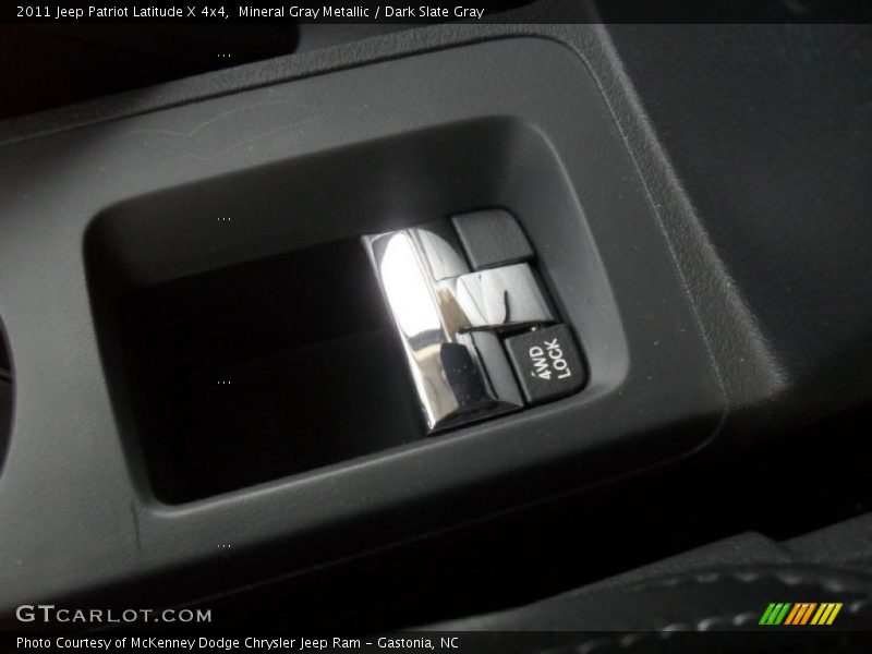 Mineral Gray Metallic / Dark Slate Gray 2011 Jeep Patriot Latitude X 4x4