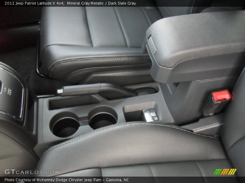 Mineral Gray Metallic / Dark Slate Gray 2011 Jeep Patriot Latitude X 4x4