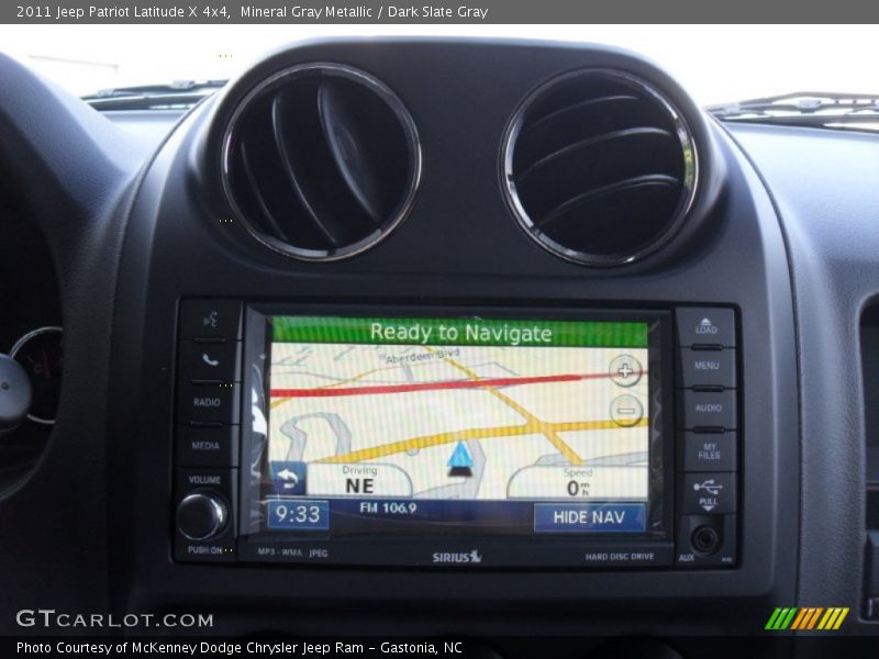 Mineral Gray Metallic / Dark Slate Gray 2011 Jeep Patriot Latitude X 4x4