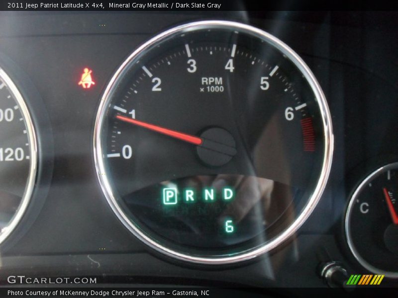 Mineral Gray Metallic / Dark Slate Gray 2011 Jeep Patriot Latitude X 4x4