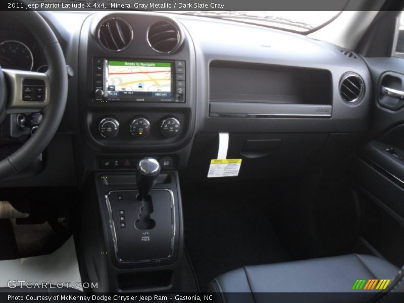 Mineral Gray Metallic / Dark Slate Gray 2011 Jeep Patriot Latitude X 4x4