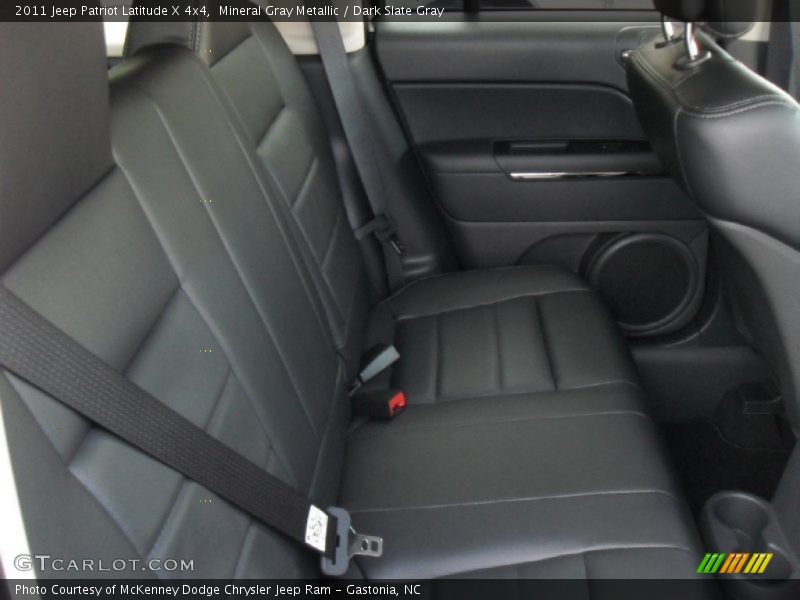 Mineral Gray Metallic / Dark Slate Gray 2011 Jeep Patriot Latitude X 4x4