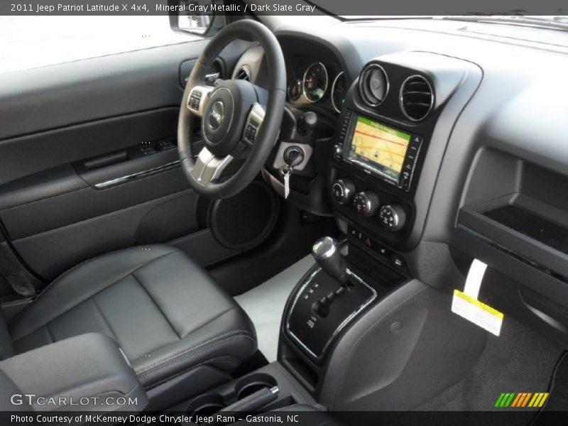Mineral Gray Metallic / Dark Slate Gray 2011 Jeep Patriot Latitude X 4x4