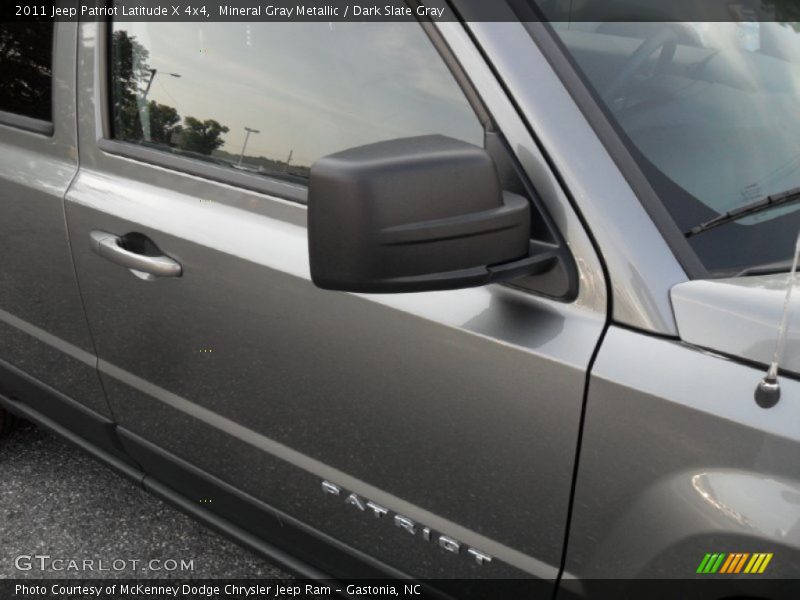 Mineral Gray Metallic / Dark Slate Gray 2011 Jeep Patriot Latitude X 4x4