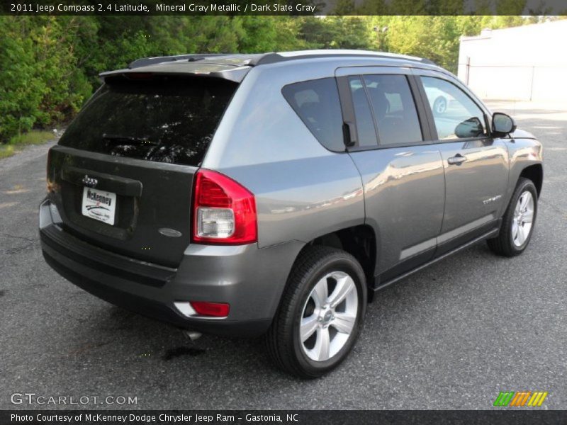 Mineral Gray Metallic / Dark Slate Gray 2011 Jeep Compass 2.4 Latitude