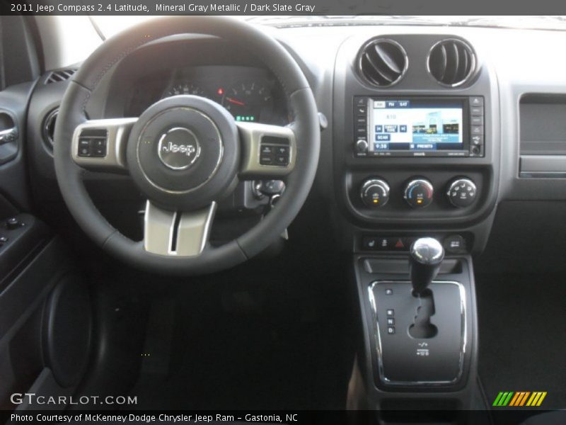 Mineral Gray Metallic / Dark Slate Gray 2011 Jeep Compass 2.4 Latitude