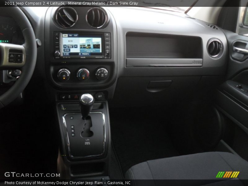 Mineral Gray Metallic / Dark Slate Gray 2011 Jeep Compass 2.4 Latitude