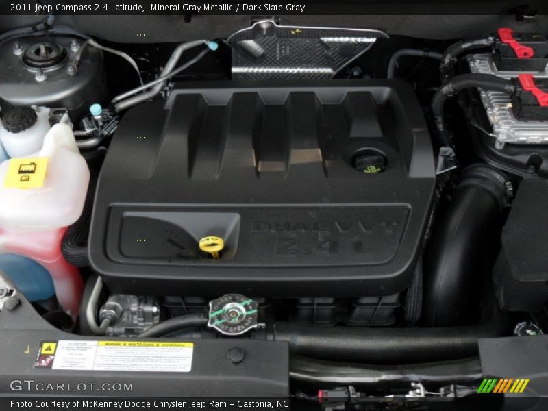 Mineral Gray Metallic / Dark Slate Gray 2011 Jeep Compass 2.4 Latitude