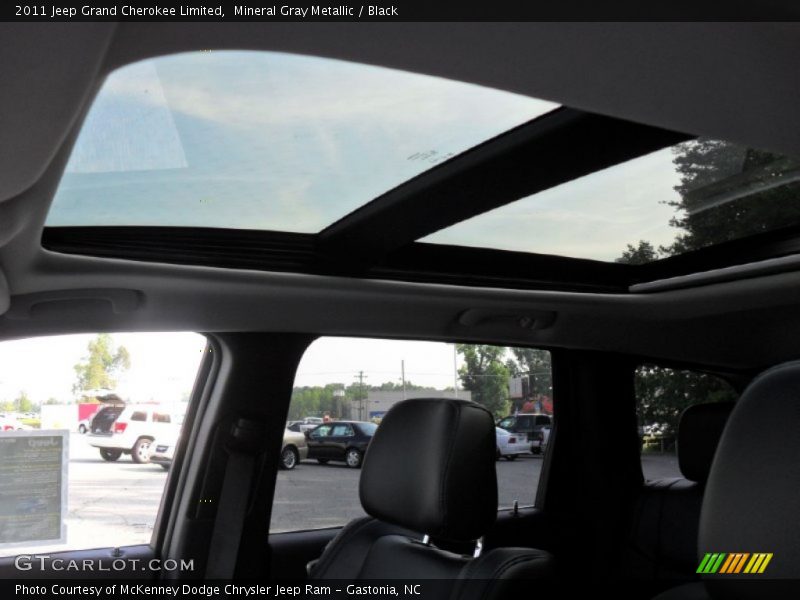 Mineral Gray Metallic / Black 2011 Jeep Grand Cherokee Limited
