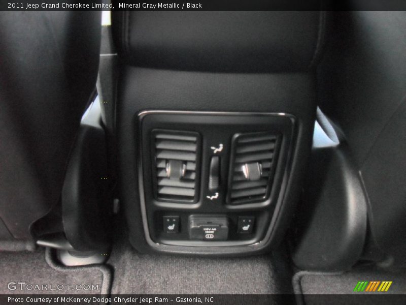 Mineral Gray Metallic / Black 2011 Jeep Grand Cherokee Limited
