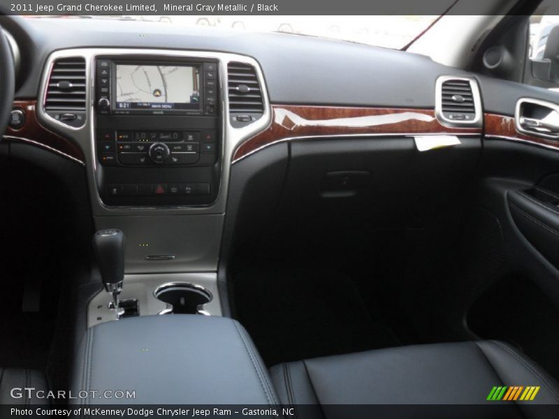 Mineral Gray Metallic / Black 2011 Jeep Grand Cherokee Limited