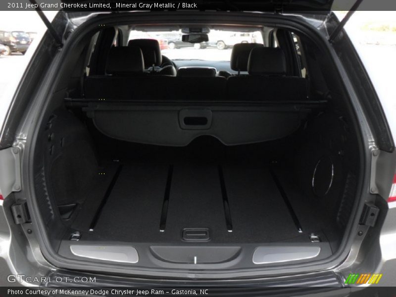 Mineral Gray Metallic / Black 2011 Jeep Grand Cherokee Limited