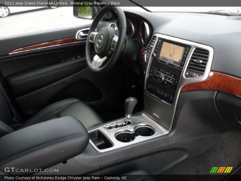Mineral Gray Metallic / Black 2011 Jeep Grand Cherokee Limited