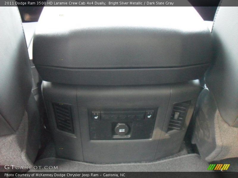 Bright Silver Metallic / Dark Slate Gray 2011 Dodge Ram 3500 HD Laramie Crew Cab 4x4 Dually