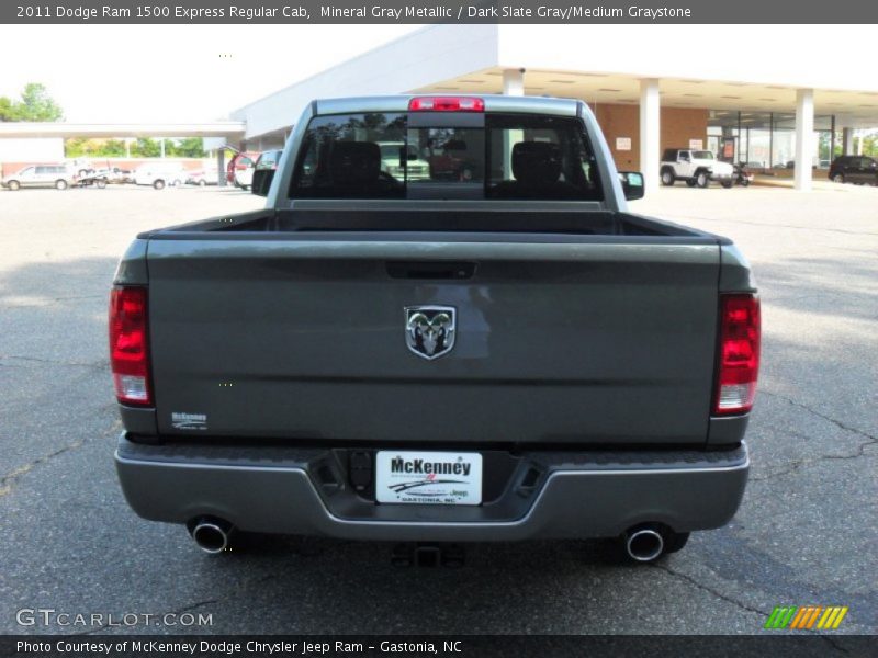 Mineral Gray Metallic / Dark Slate Gray/Medium Graystone 2011 Dodge Ram 1500 Express Regular Cab