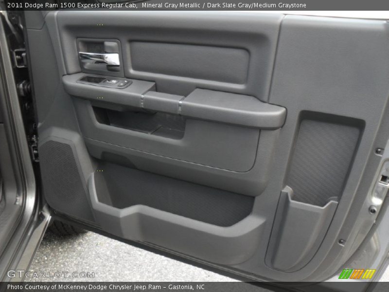 Mineral Gray Metallic / Dark Slate Gray/Medium Graystone 2011 Dodge Ram 1500 Express Regular Cab