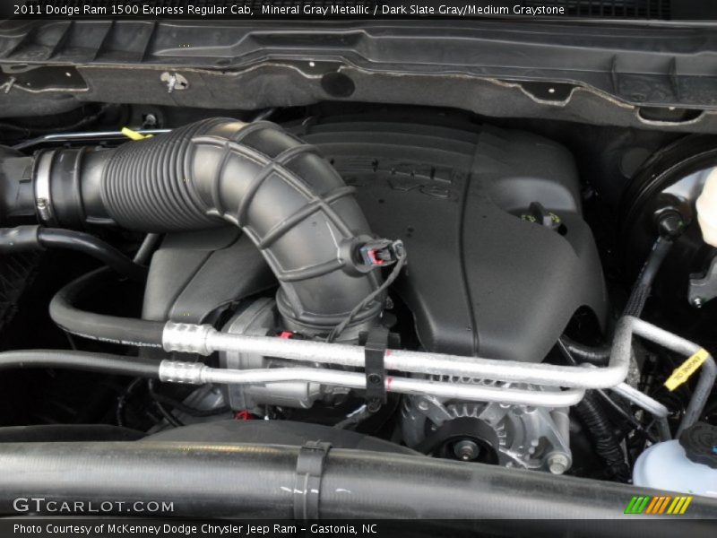 Mineral Gray Metallic / Dark Slate Gray/Medium Graystone 2011 Dodge Ram 1500 Express Regular Cab