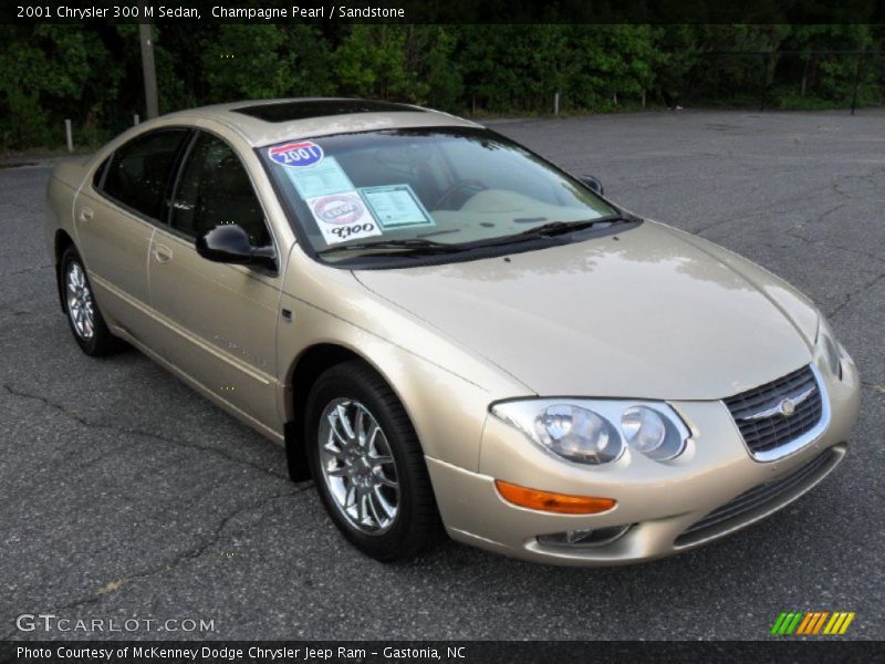 Front 3/4 View of 2001 300 M Sedan