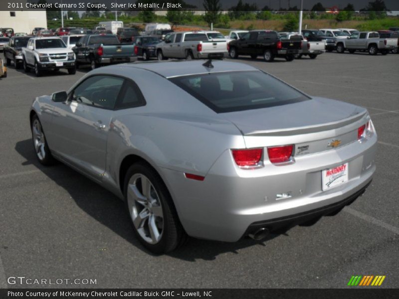 Silver Ice Metallic / Black 2011 Chevrolet Camaro SS Coupe