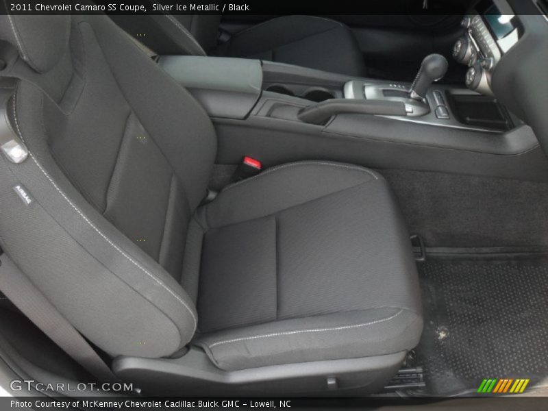 Silver Ice Metallic / Black 2011 Chevrolet Camaro SS Coupe
