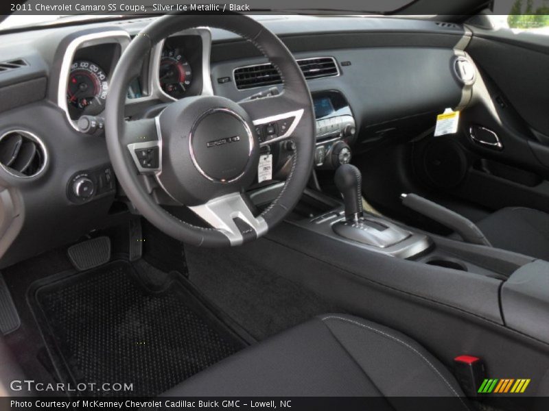 Black Interior - 2011 Camaro SS Coupe 
