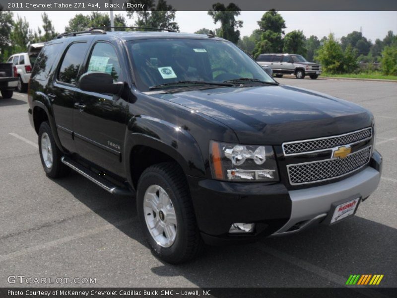 Black / Ebony 2011 Chevrolet Tahoe Z71 4x4