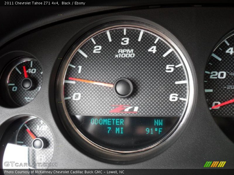 Black / Ebony 2011 Chevrolet Tahoe Z71 4x4