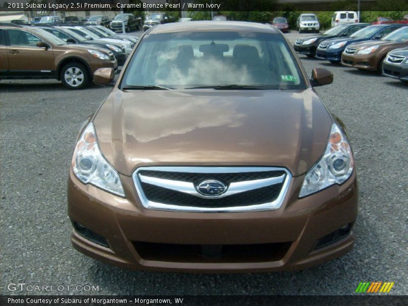 Caramel Bronze Pearl / Warm Ivory 2011 Subaru Legacy 2.5i Premium